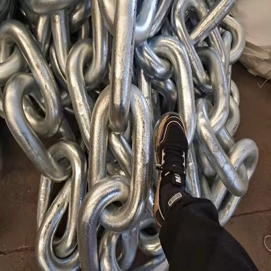 Hot DIP Galvanized Stud Link Marine Anchor Chain and Accessories