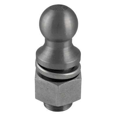 Boule d'attelage de remorquage forgée en carbone REESE Towpower 2 pouces (nickel noir)