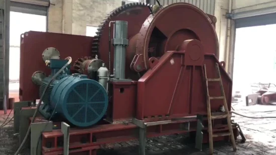 Treuils d'amarrage sans vent d'ancre hydraulique marine de treuil pour des bateaux avec le frein